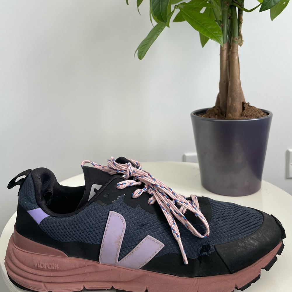 VEJA Dekkan Alveomesh Nautico Blue Lavender Vibram Mauve | Women 9.5 |